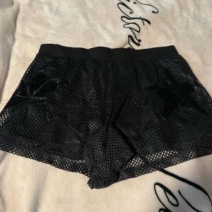 Mesh Shorts with Stars